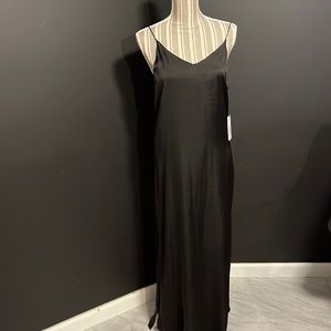 Black NWT BASIC BLACK SLIP DRESS SZ S